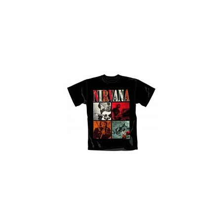 Nirvana - T-Shirt - Four Squares (Depeche Mode)