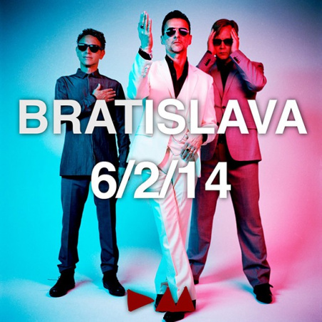 Bratislava - Vstupenka - stání pod podiem (Depeche Mode)
