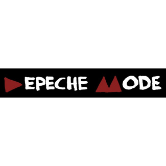 Depeche Mode - Banner - Inscription in Delta Machine style