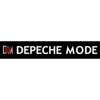 Depeche Mode - Textile Banner (Flag) - Inscription in Music For The Masses style