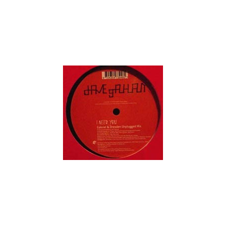 Dave Gahan - I Need You (EU (12'' Vinyl) 12Mute301) (Depeche Mode)