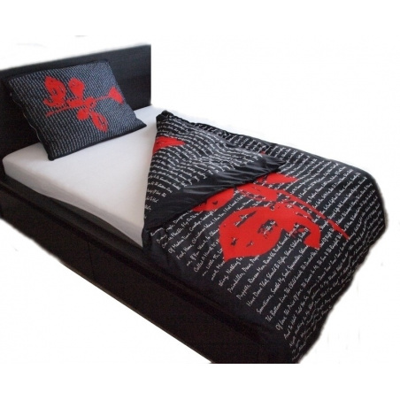 Bed linen set - Rose black (Depeche Mode)