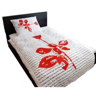 Bed linen set - Rose white (Depeche Mode)