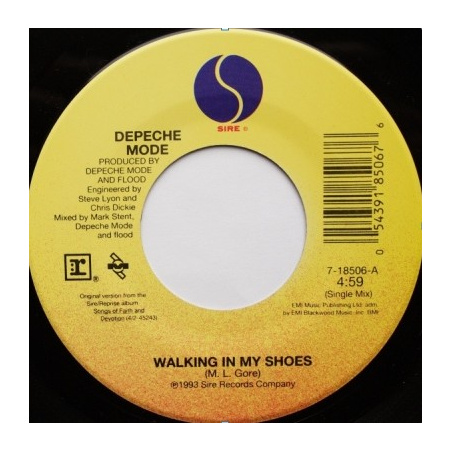 Depeche Mode - Walking In My Shoes (7'' Vinyl) USA (Depeche Mode)