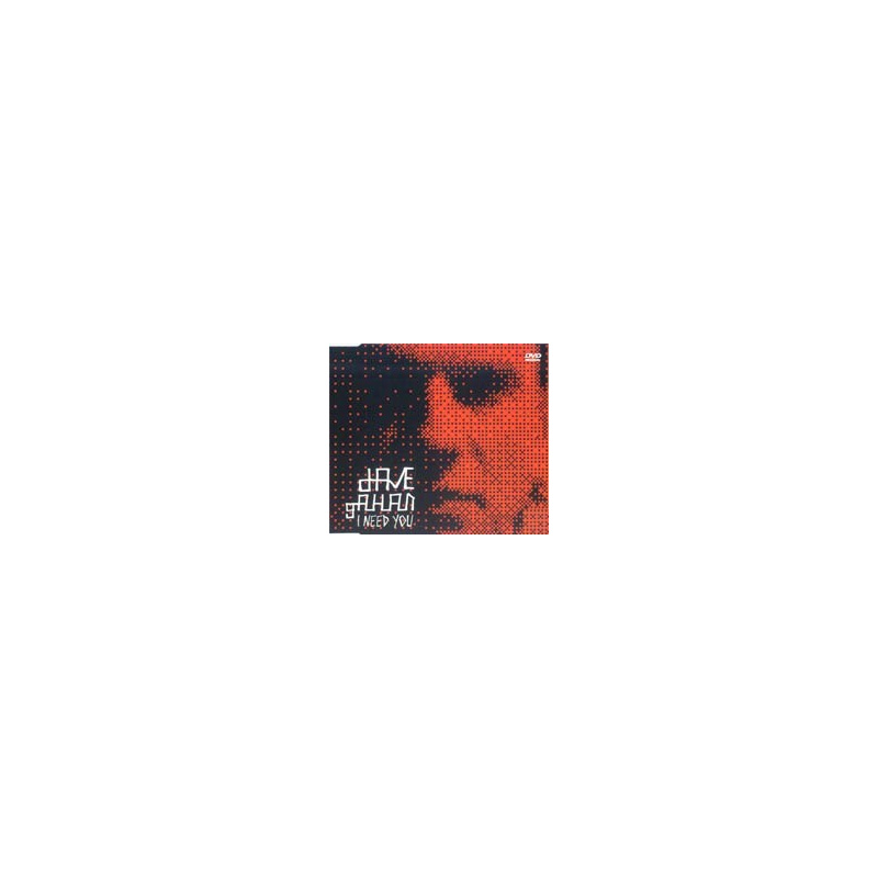 Dave Gahan - I Need You (EU DVDMute301) (DVDS)