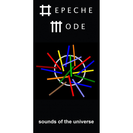 Depeche Mode - Textilní Banner- Sounds of the Universe (Depeche Mode)
