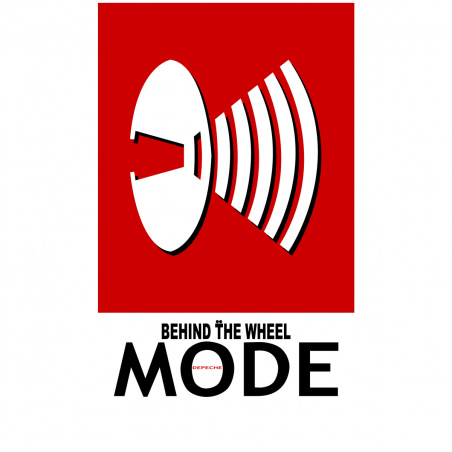 Depeche Mode - Textilní Banner -  Behind The Wheel (Depeche Mode)