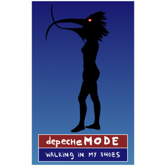 Depeche Mode - Textile Banner (Flag) -  Walking In My Shoes
