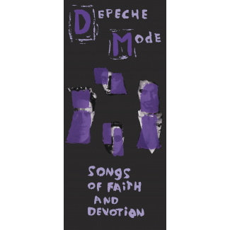 Depeche Mode - Textile Banner (Flag) - Songs Of Faith And Devotion