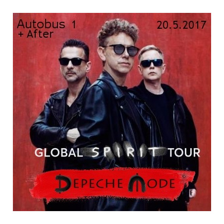 Bus 1: Praha - Bratislava a zpět + After Party (Depeche Mode)