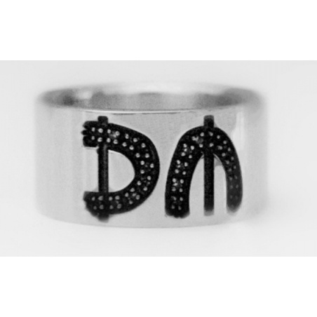 Stainless steel ring "Spirit" (2) (Depeche Mode)