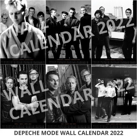 Sada kalendářů Depeche Mode 2022 (nástěnný + stolní) (Depeche Mode)