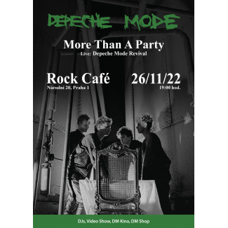 Vstupenka - Depeche Mode More Than A Party 26.11.2022 Praha