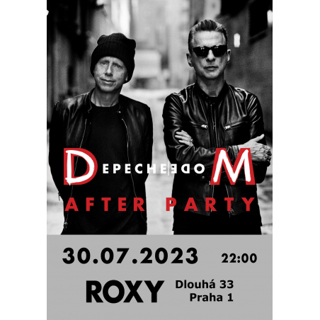 Vstupenka - Official After Party - 30.7.2023 (Depeche Mode)