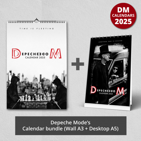 Calendar Depeche Mode 2025 bundle (wall + desktop)