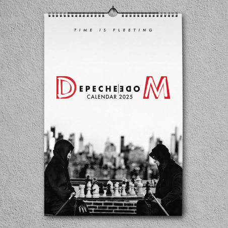 Calendar Depeche Mode 2025 bundle (wall + desktop)