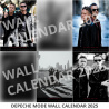 Calendar Depeche Mode 2025 bundle (wall + desktop)