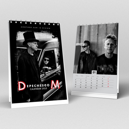 Calendar Depeche Mode 2025 bundle (wall + desktop)