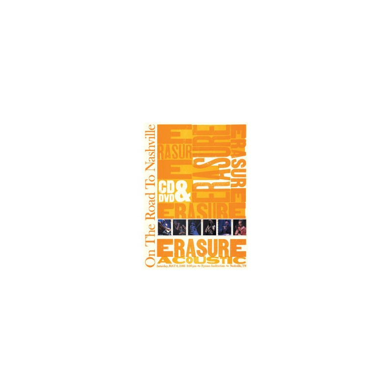 Erasure - On The Road To Nashville DVD/CD