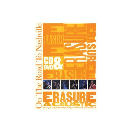Erasure - On The Road To Nashville DVD/CD (Depeche Mode)